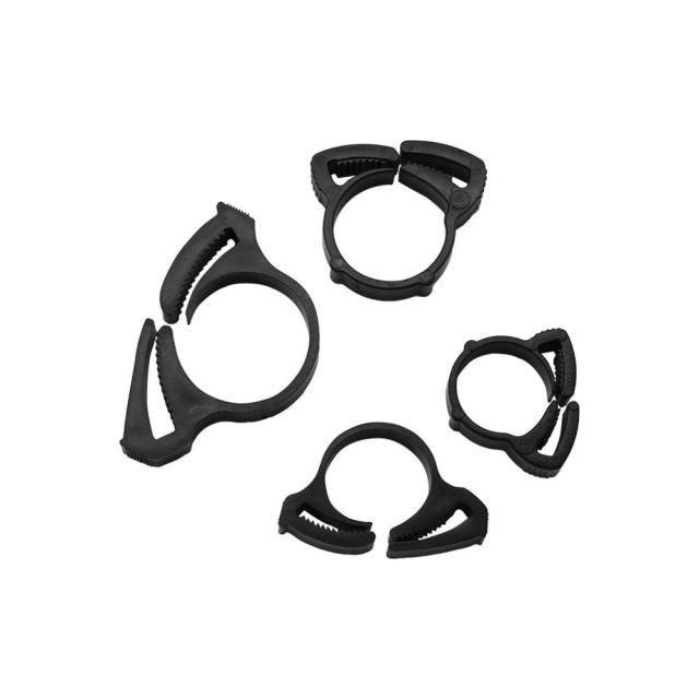 8 Pcs Adjustable Plastics Hose Connection Fastening Buckles