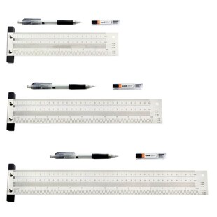 High-precision T Square Hole Scale Ruler Stainless Woodworki