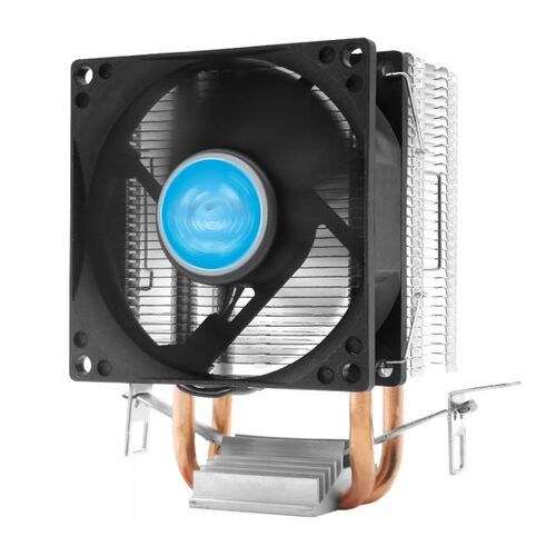 CPU Cooler Cooling Fan Cooler Black Blade PWM Fan 2 Heatpipe