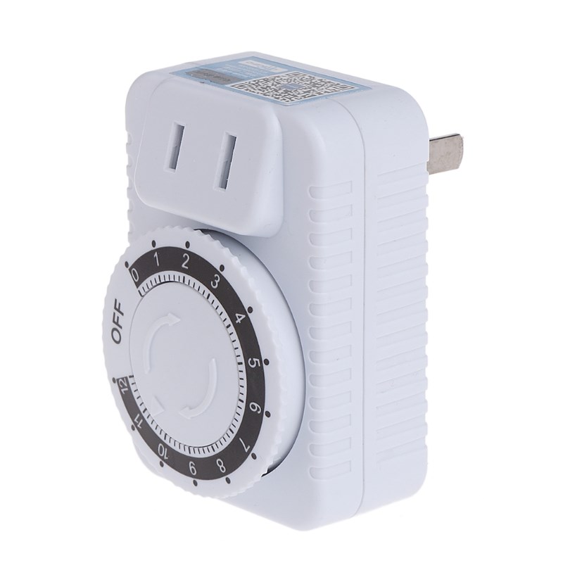 1PC AC 220V Mechanical Wall Plug Switch Timer Socket Home Ap