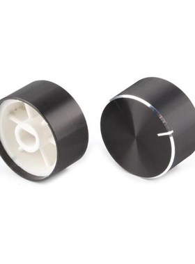 2 Pcs 25x13mm D Axis Rotary Potentiometer Knob Encoder Volum