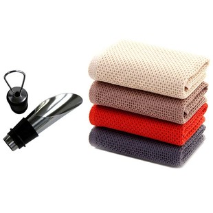 4Pcs Cotton Weave Kitchen Dish Cloths,Cotton Dish Towels Wit
