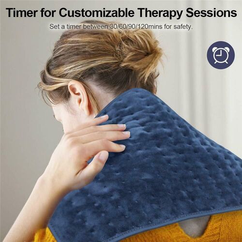 Electric Heating Pad King Size XL Fast Neck Shoulder Abdomen
