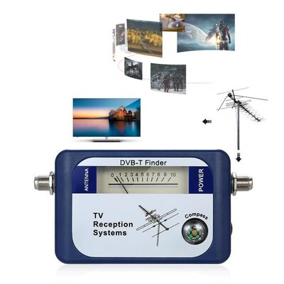 DVB-T Digital Satellites Signal Finder Meter Tool Aerial Ter