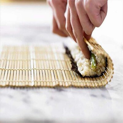 24*24CM Sushi Tool Bamboo Rolling Mat DIY Onigiri Rice Rolle