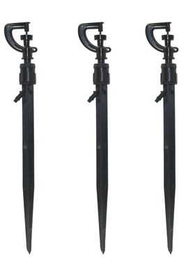 G Shape Rotating Atomized Garden water spikes sprinkler Agri