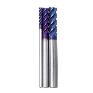 L75mm NACO Cutter 10mm Blue Flutes Milling HRC60