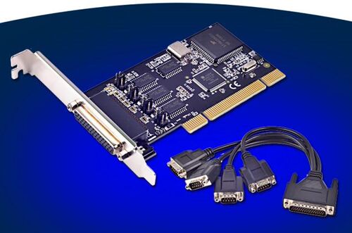 4 Ports RS232 Serial Adapter PCI Expansion Card MCS9865 Chip