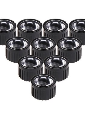 10 Pcs 5/15/30/45/60/90/120 Degree Lens Reflector Collimator