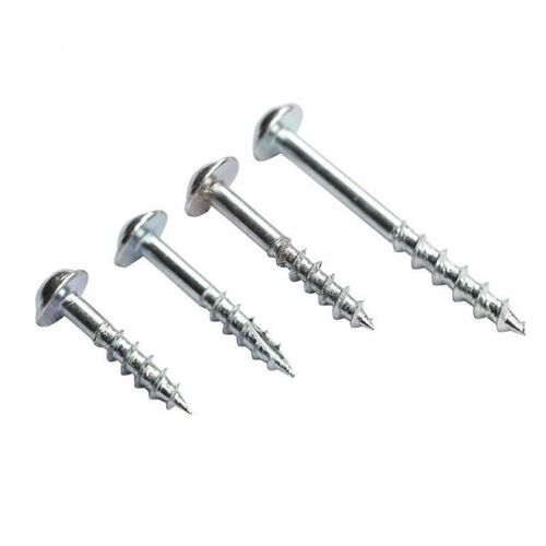 100Pcs Woodworking Antirust Oblique Hole Self-tapping Screws