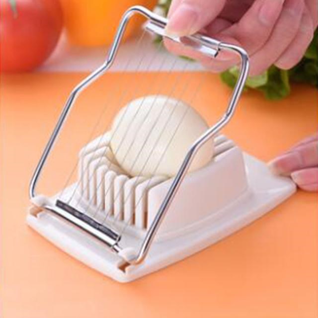 1pc Multifunction Kitchen Cut Egg Slicer Sectioner Cutter Mo