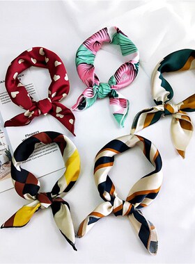 50X50CM Fashion Women Square Scarf All-match Wraps Elegant F