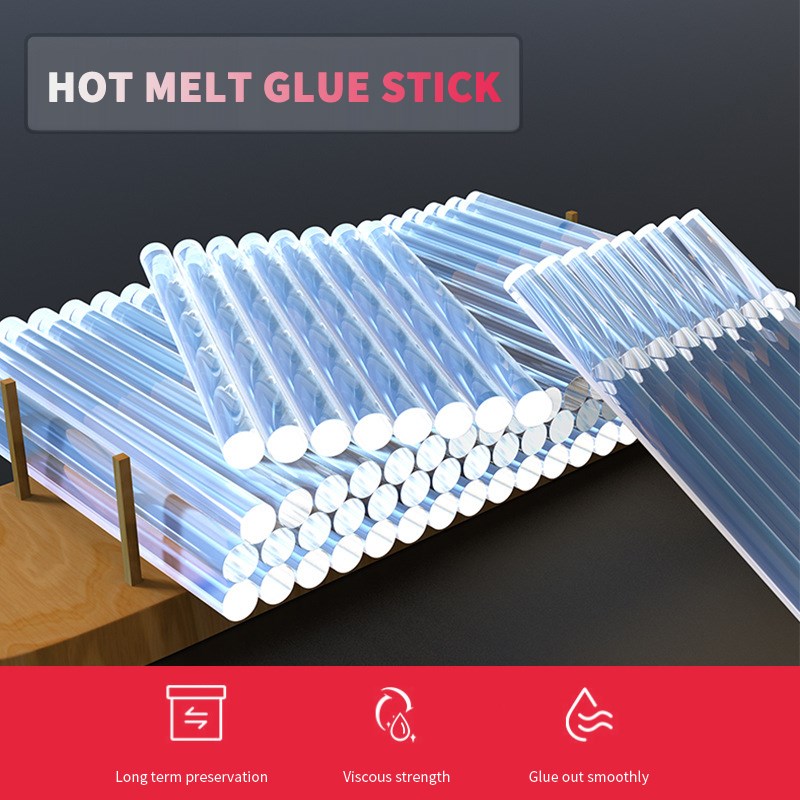 Transparent Hot Melt Glue Stick High Viscosity Strong Hot Me