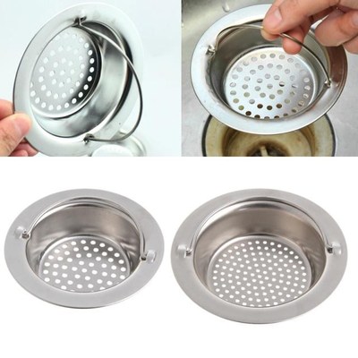 Kitchen Sink Strainer Waste Plug Drain Stopper Filter Basket