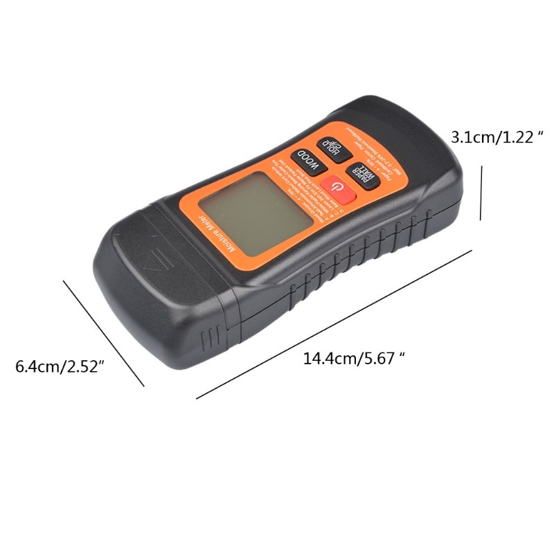 Digital Wood Moisture Meter Paper Humidity Tester Wall Hygro