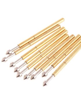 100 Pcs Spring Test Probe Pogo Pin P75-E2 Dia 1.3mm Length 1