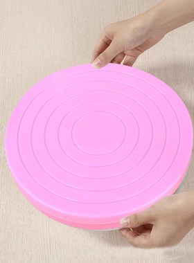 Cake Rotating Revolving Plate Decorating Anti-skid Cake Stan