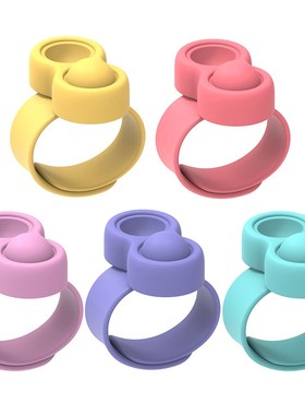 Push Bubble Toys Slap Bracelet Silicone Anti-Stress Patted W