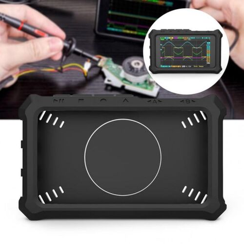 DS213 Black Mini Oscilloscope Silicone Case Shell with 1Pcs