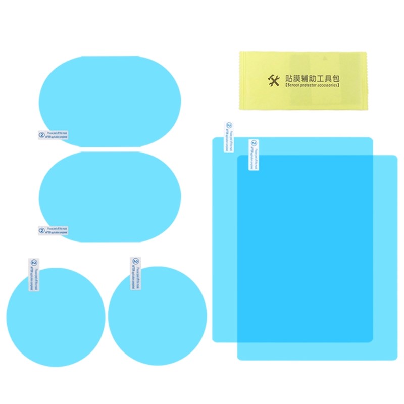 6 Pcs Car Rear View Mirror Rainproof Film Anti-Fog Clear Pro