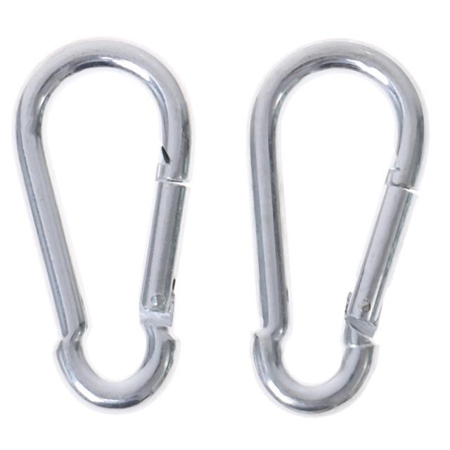 2pcs Hardware Spring Clip Snap Hooks Swing Seat Connector Pl