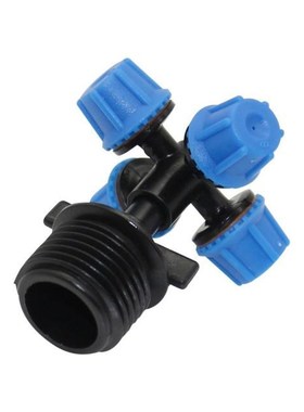 5Pcs 360 Degree 6mm Cross Atomization Sprinklers With 1/2 In