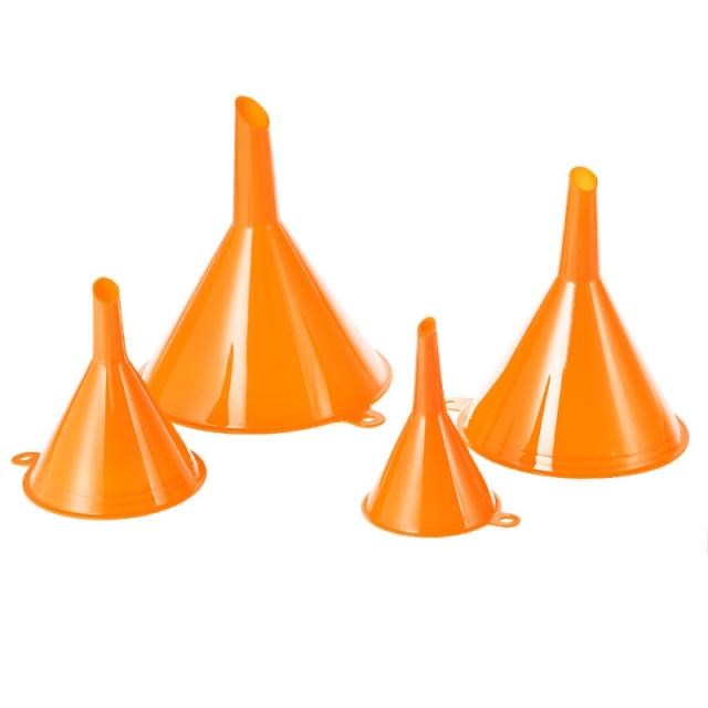 4Pcs Plastic Funnel Can Spout 适用于 Car Oil Gasoline  Water