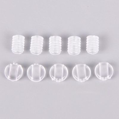 25-100PCS Adjustment Silicone Plug Ear Rope Anti-slip Buckle