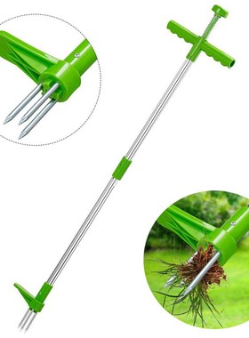 Long Handle Weed Remover Durable Garden Lawn Weeder Outdoor