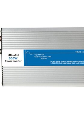 500w Pure Sine Wave Inverter DC 12V/24V/48V To AC 110V/220V