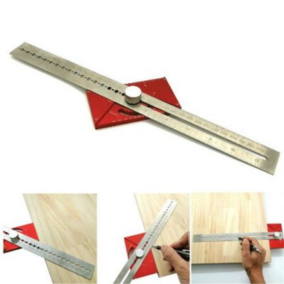 Dividing Line Ruler Angle Ruler Multi-function Scribing Rule