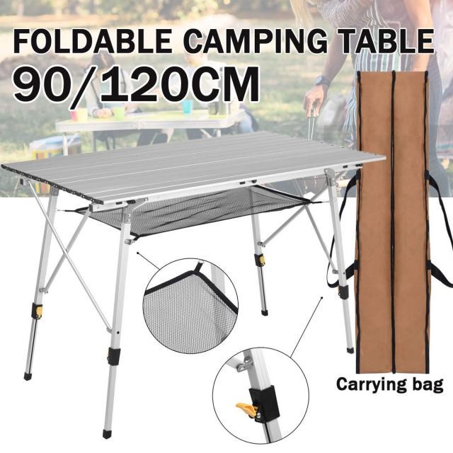 Portable Foldable Table Camping Outdoor Furniture Adjustable