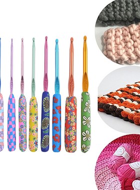 9/8/10 pcs Sewing Hand Crochet Hook Set Kit Ceramic Handle N