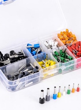 400pcs Insulated Cord Pin End Terminals Wire Copper Crimp Co