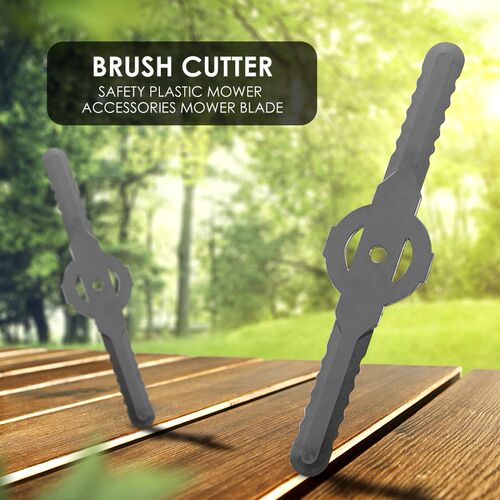 Trimmer Plastic Blades Garden Grass Lawn Mower Brush Cutter