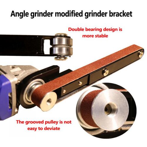 Angle Grinder Sander Sanding Belt Adapter Grinding Machine W