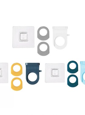 Self-Adhesive Wall Mounted Shampoo Holder Waterproof Seamles