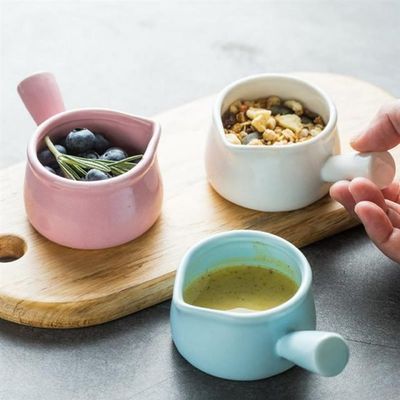 Ceramic Mini Stewpot Taste Dish Coffee Milk Jug Milk Cup Sau