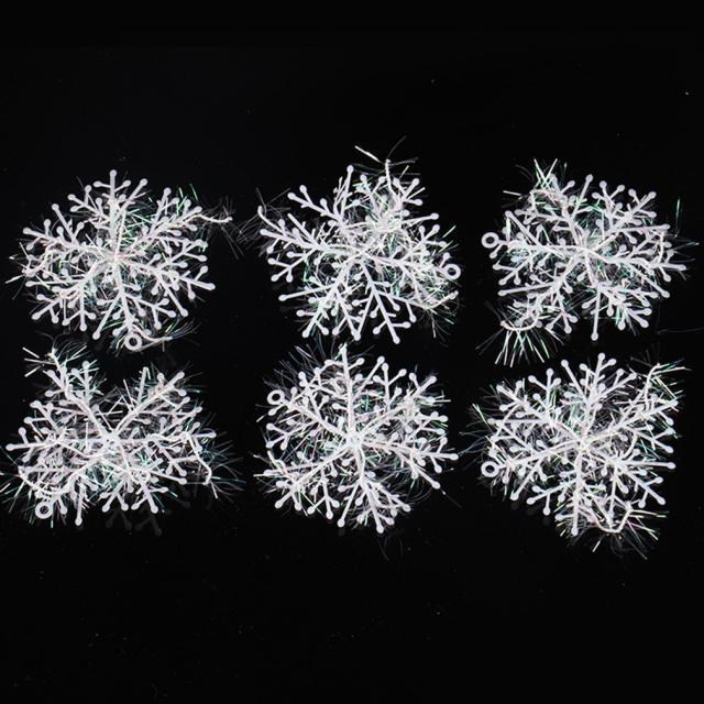 Christmas Snowflakes Snowflakes Strings Christmas Tree Decor