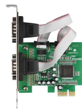 RS232 RS-232 Serial Port COM & DB-9 Serial to PCI-E PCI Expr
