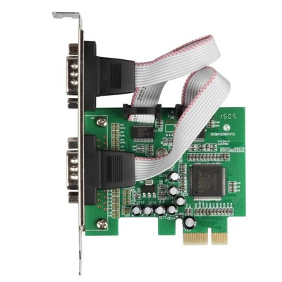 RS232 RS-232 Serial Port COM & DB-9 Serial to PCI-E PCI Expr