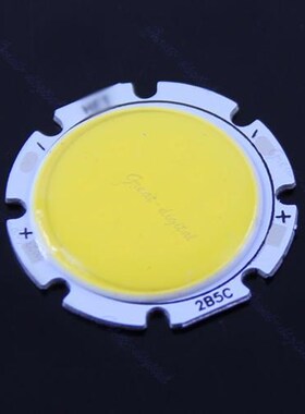 A96  10pcs/lot Warm White 5W Round COB Super Bright LED SMD