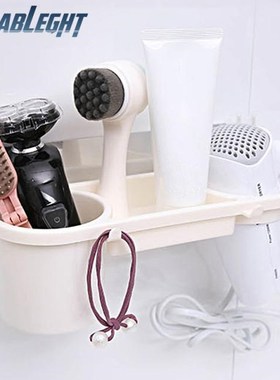 Recableght Bathroom Hair Dryer Holder Wall Stand Sturdy Adhe