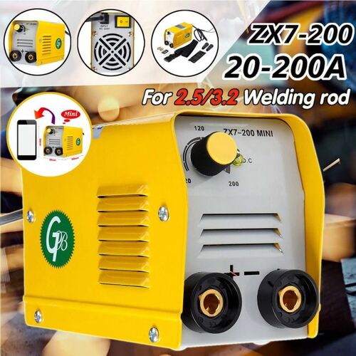 ZX7-200 220V Handheld Mini MMA Electric Stick Welder Insulat