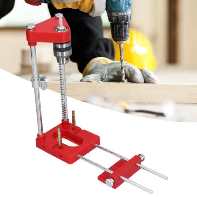 Woodworking  Portable Drill Guide Drilling Accurate Locator