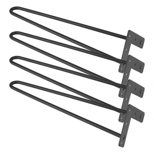 4Pcs/Set 16 inch Iron Table Desk Legs Table Chair Laptop Des