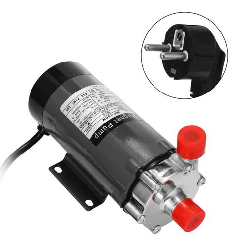 HomeBrew Pump Stainless Steel Beer Brewing Magnetic Pump Tem