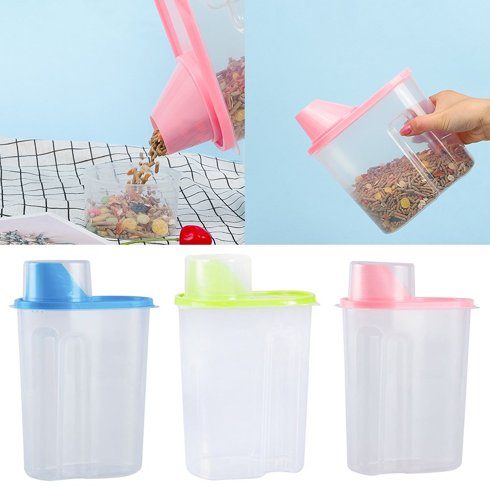1.9L-2.5L PP Food Storage Box Plastic Clear Container Set wi
