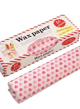 50Pcs/Lot Wax Paper Food Grade Grease Paper Food Wrappers Wr