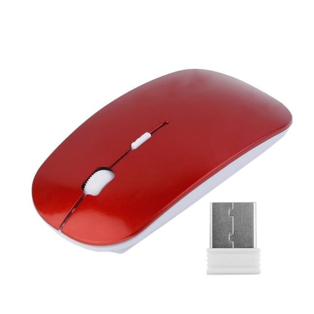 2.4GHz Wireless Optical Mouse 4 Keys Computer PC Mice USB 2